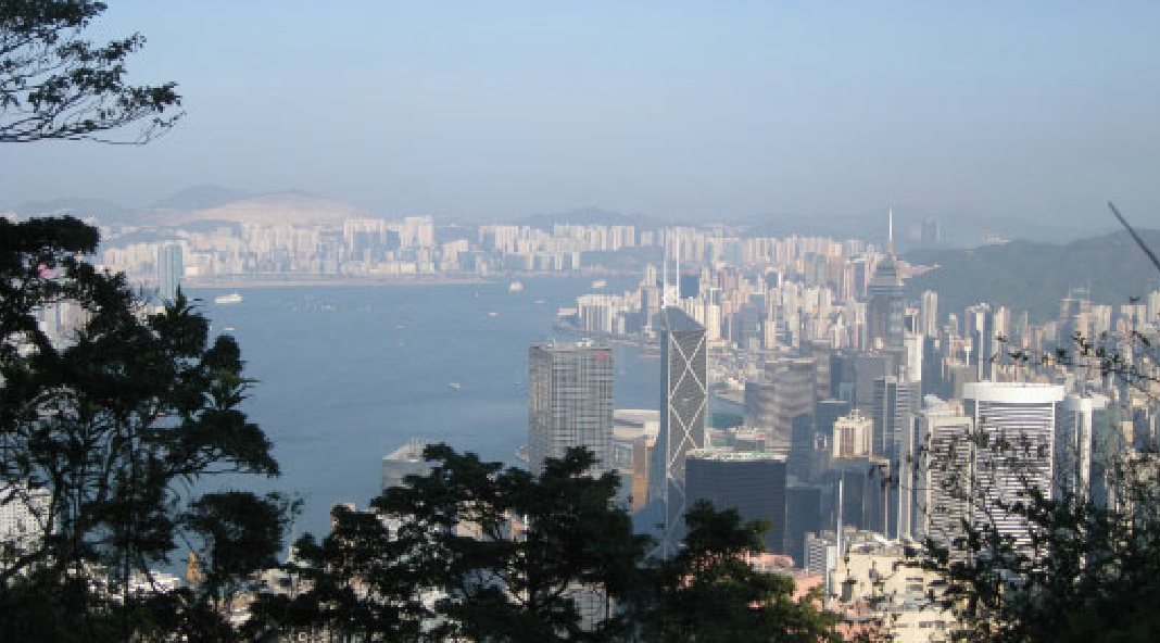 View of Harbour From The Peak